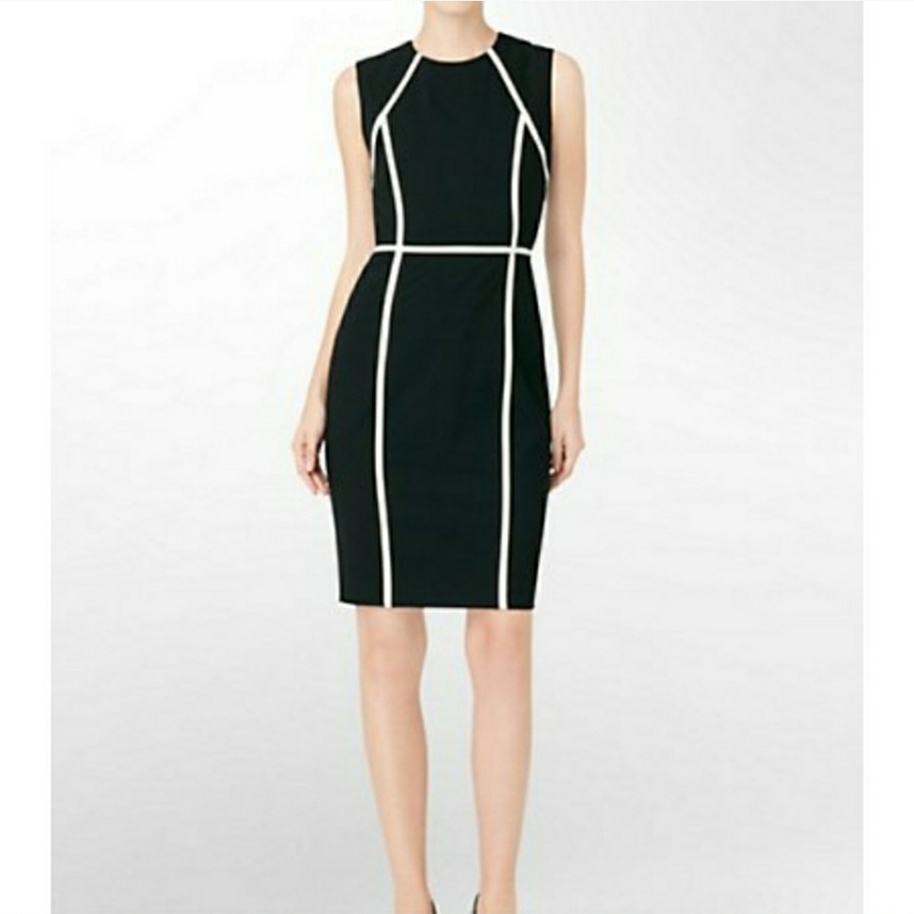 🖤🤍Calvin Klein classy sheath dress🤍🖤